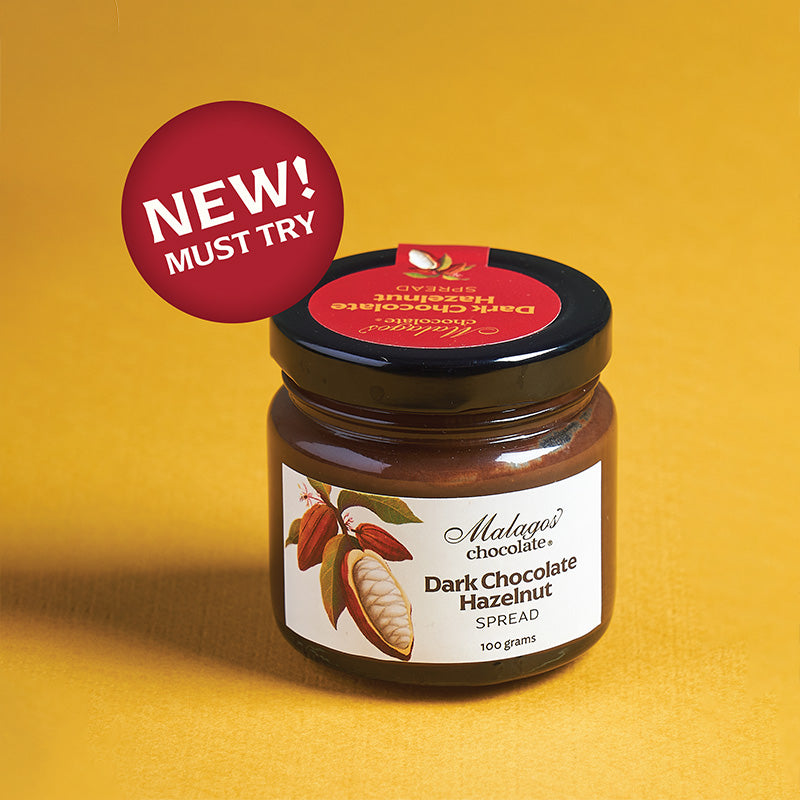 New! Malagos Dark Chocolate Hazelnut Spread