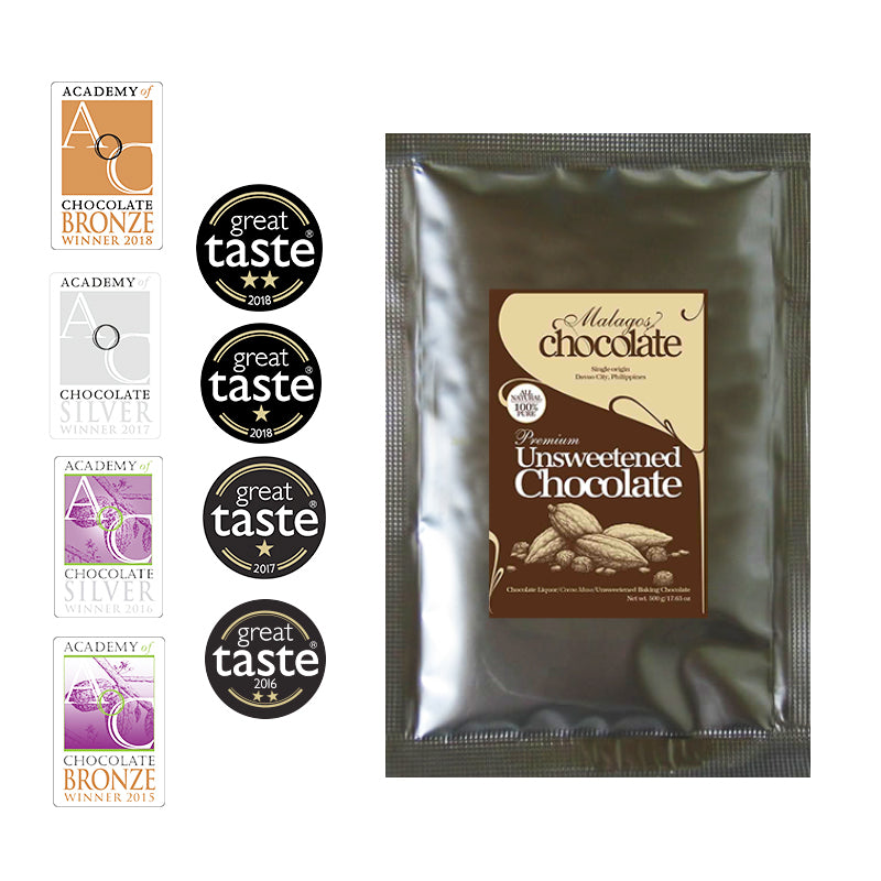 Single-Origin Couverture (Davao Region)👩🍳 100% Premium Unsweetened Chocolate