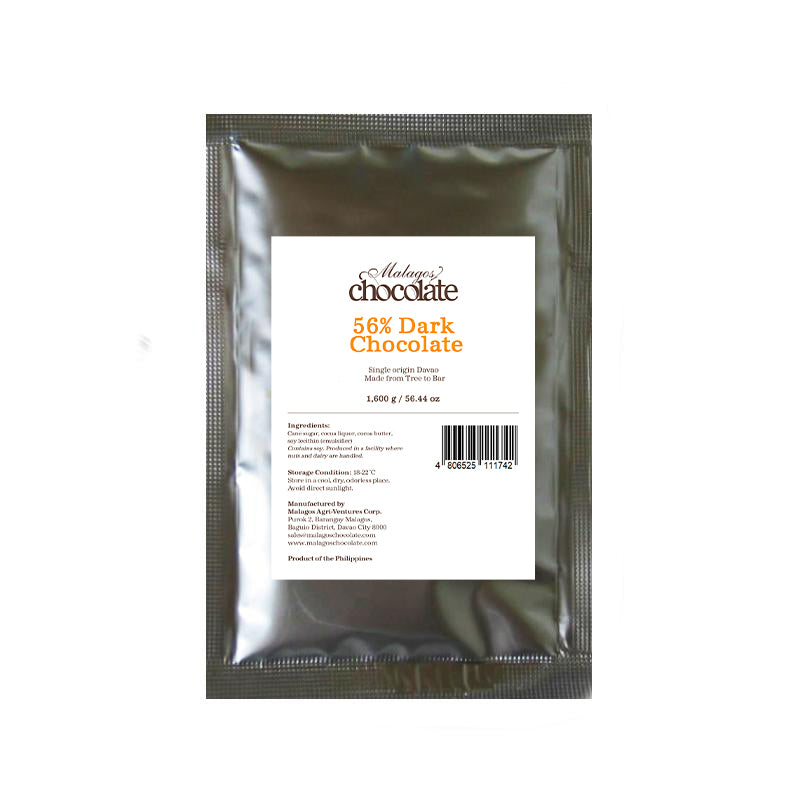 Institutional pack (baking & cooking)👩🍳56% Dark Chocolate