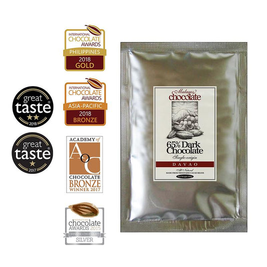 Single-Origin Couverture (Davao Region) ๐ฉโ๐ณ 65% Dark Chocolate
